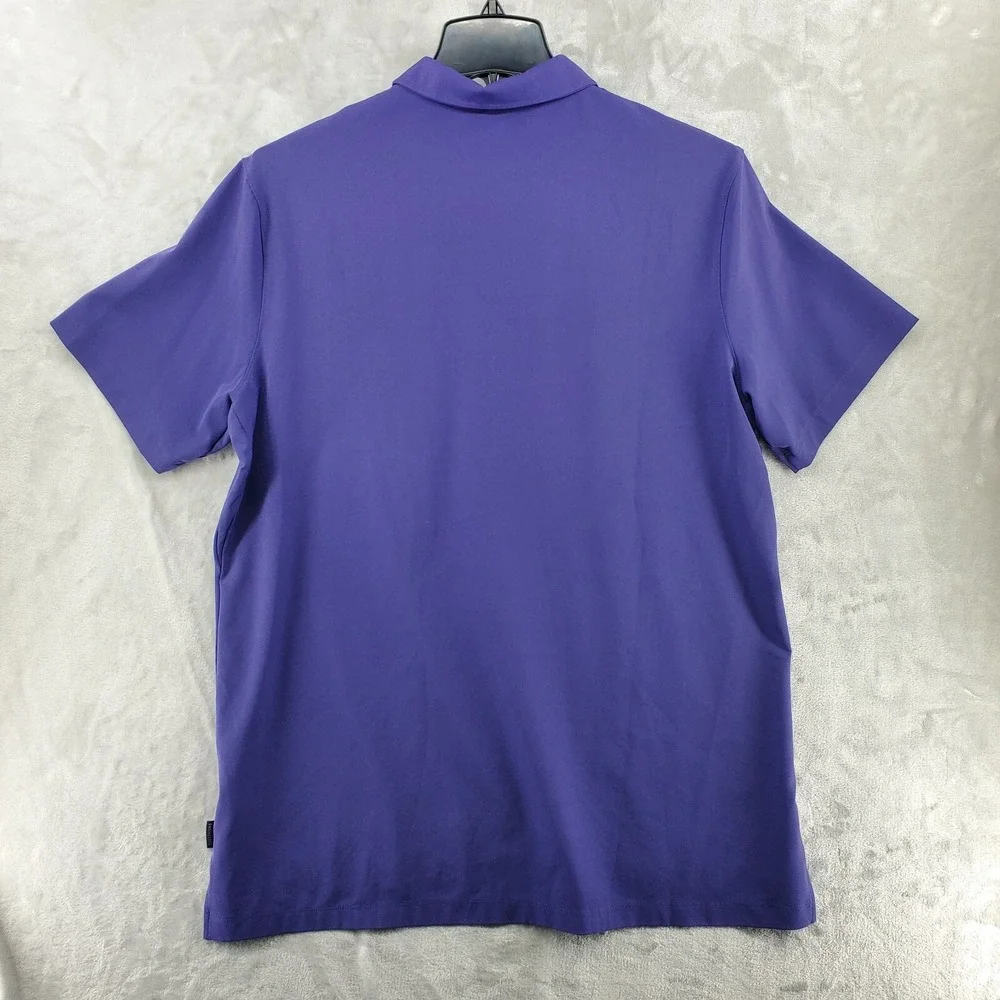 Nike DRI-FIT Performance TCU Horned Frogs Purple Men's Polo‎ size XL